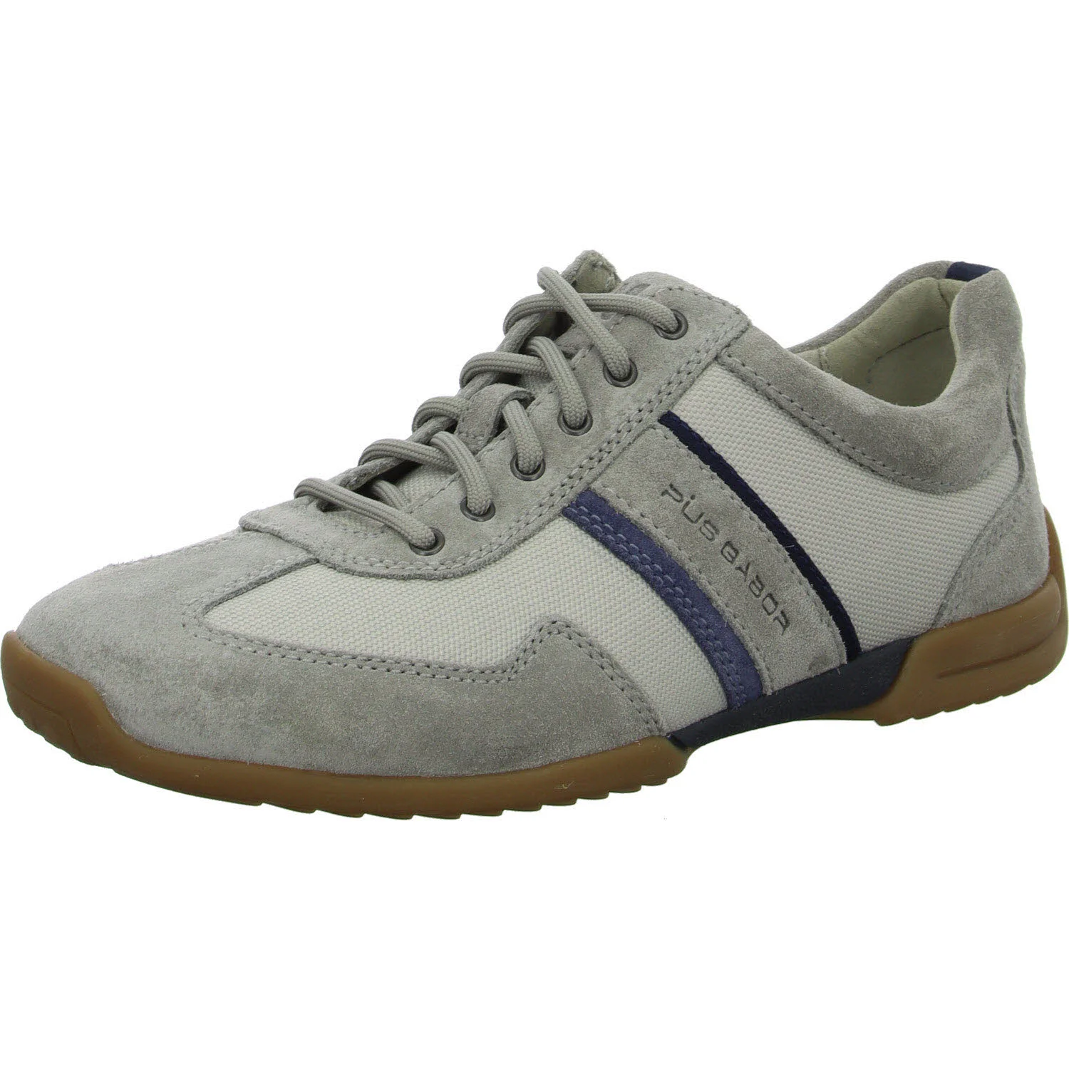 Gabor Herren Schnürschuhe 1137.13.01 1137.13 midgrey kombi G 1/2 (normal)