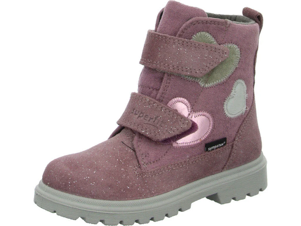 Superfit Kinder Schaftstiefel 1-000901-8500 Spirit lila/rosa WMS mittel