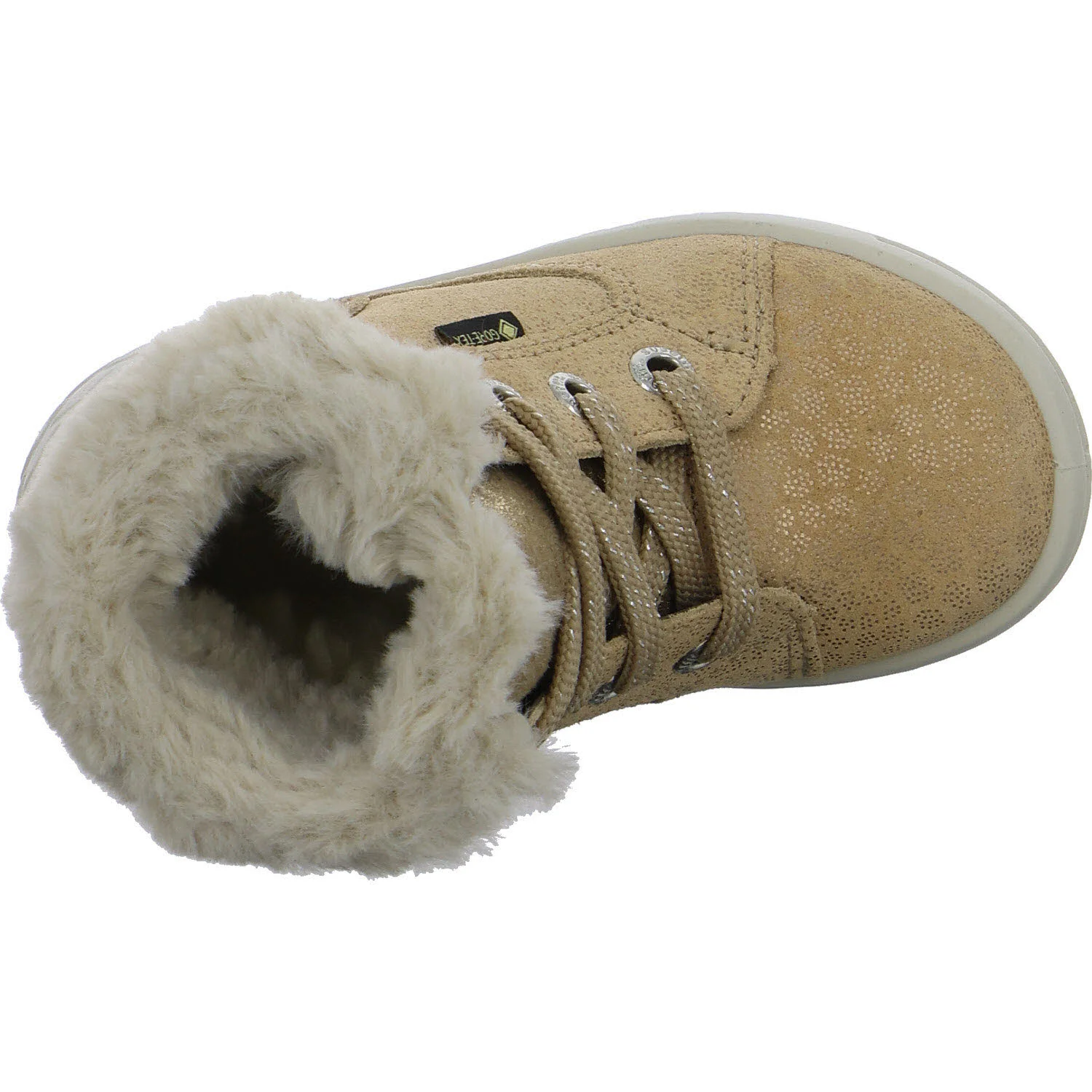 Superfit Kinder Schnürstiefel 1-106310-4010 Groovy 2.0 beige/rosa WMS mittel