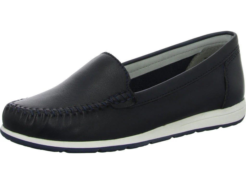 Element 1 von 8 (Bild) – Marco Tozzi Damen Slipper 2-24600-42/805 2-24600-42 navy normal