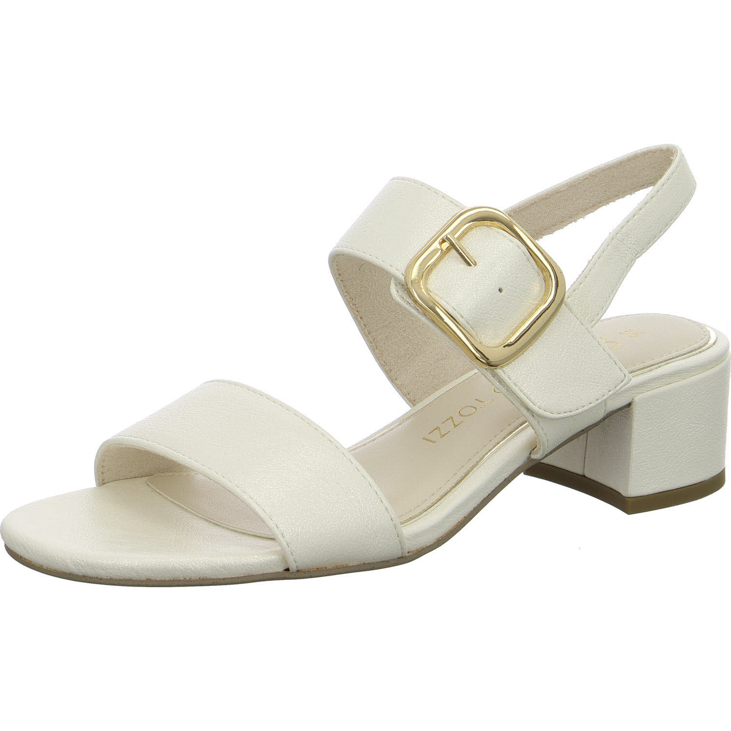 Marco Tozzi Damen Sandalen 2-28212-46/929 2-28212-46 ivory metallic normal