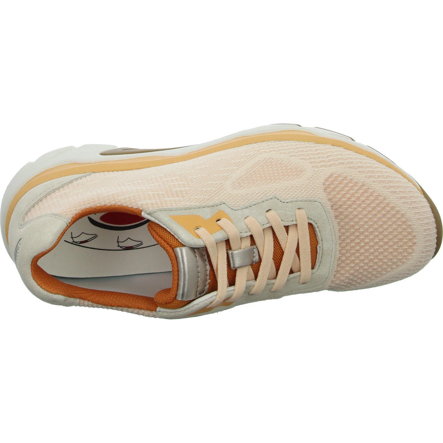 Gabor Rollingsoft Damen Schnürschuhe 86.934.28 86.934 blush/puder G (normal)