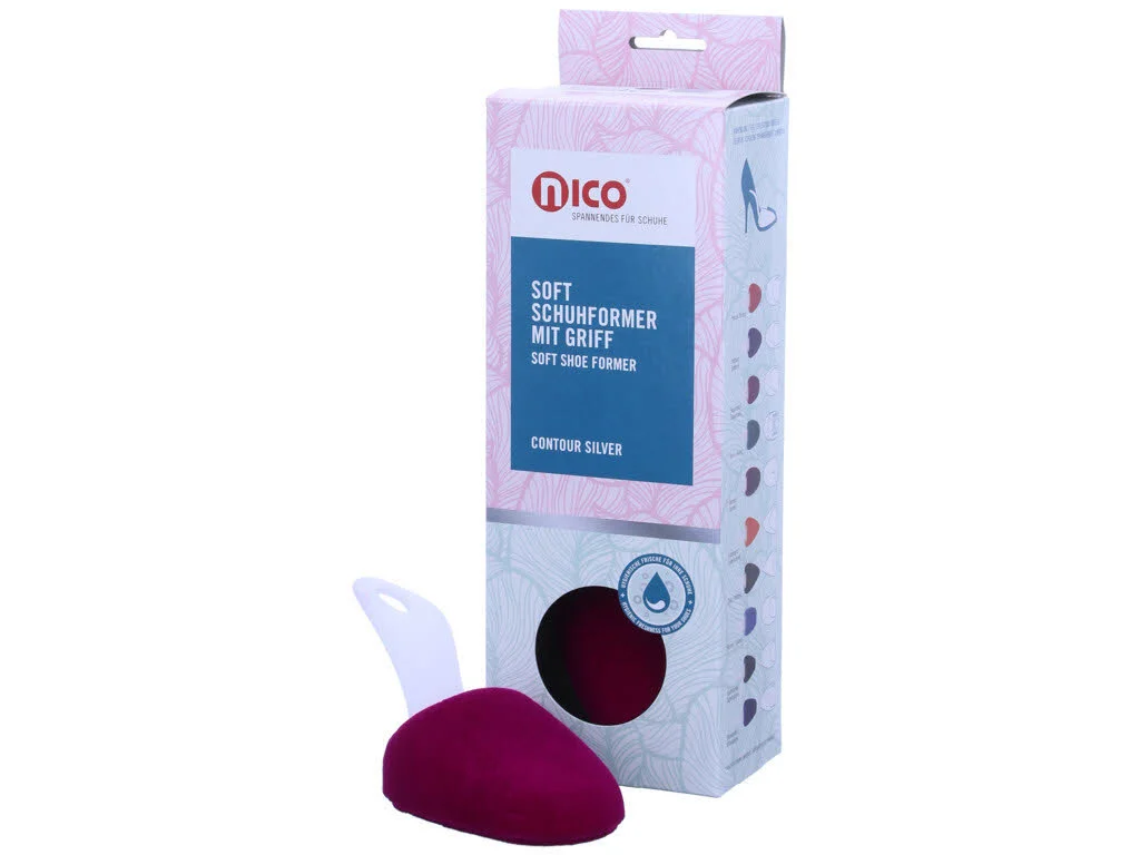 Bergal Spanner mit Ergogriff 9542007 SHOE SHAPER WITH HANDLE SUPERROUND pink