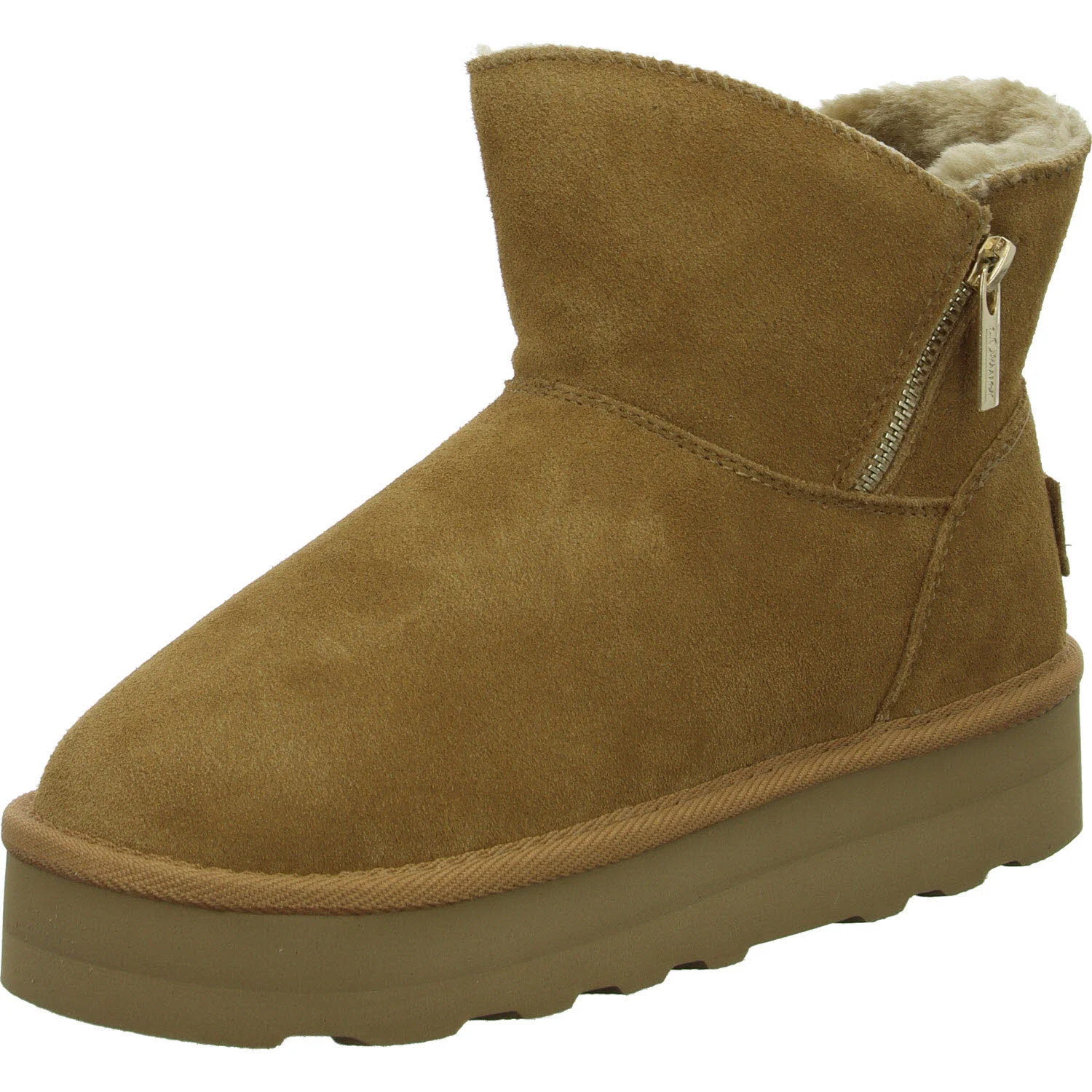 Element 2 von 8 (Bild) – s.Oliver Damen Stiefelette warm 5-26447-43-305 5-26447-43 cognac normal