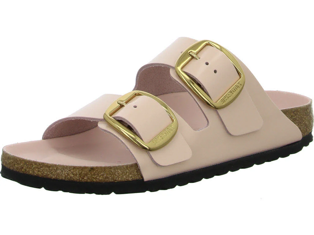 BIRKENSTOCK Pantoletten 1029392 Arizona Big Buckle high-shine light rose schmal