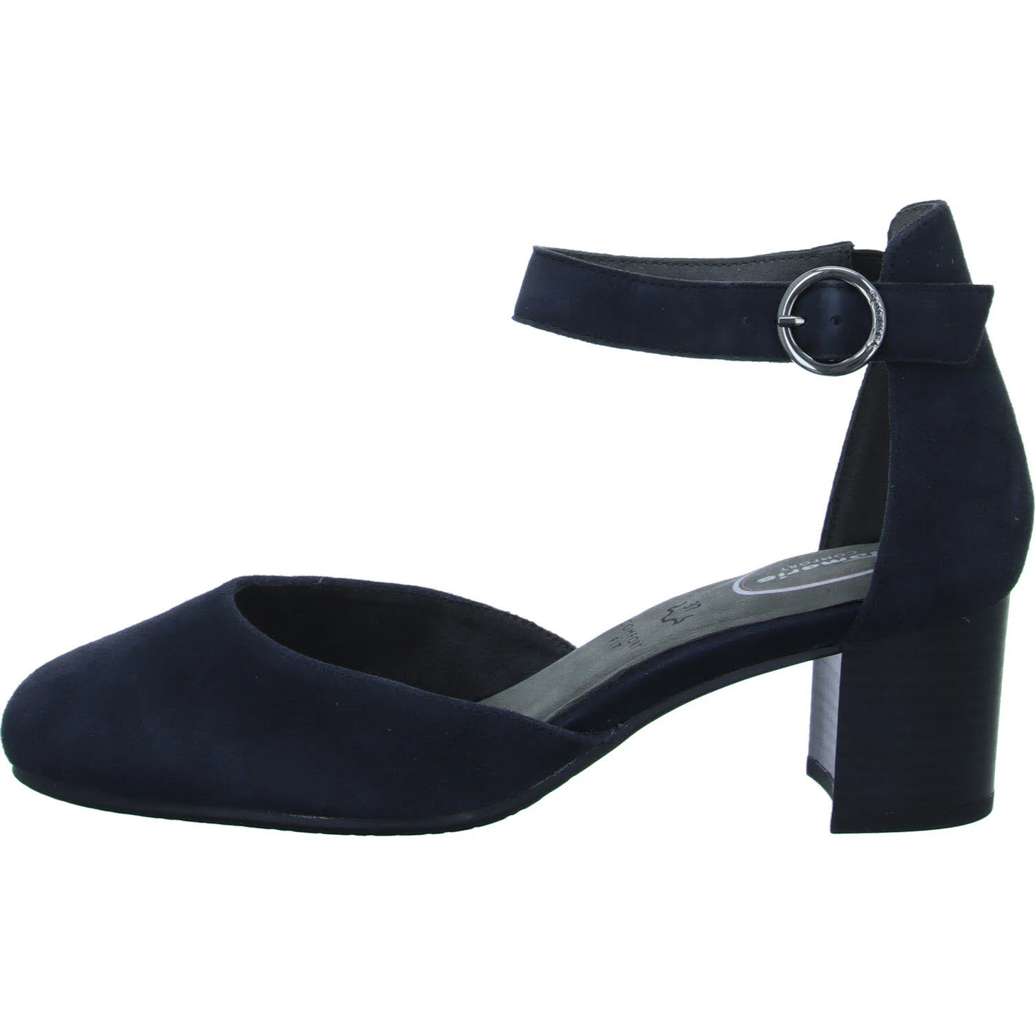 Element 6 von 8 (Bild) – Tamaris Comfort Damen Spangenschuhe 8-84402-42/805 8-84402-42 navy normal