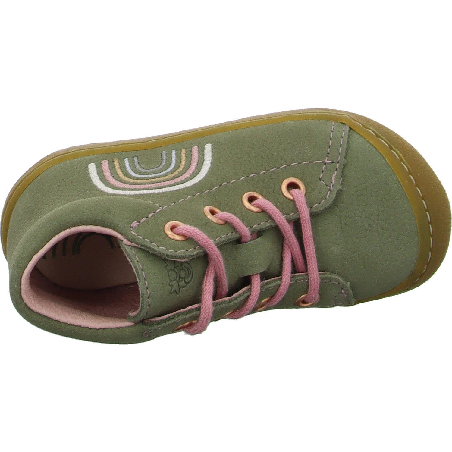 Element 8 von 8 (Bild) – Ricosta Kinder Halbschuhe zum Schnüren 50 1601600/530 Kally eukalyptus/rose (Regenbogen) WMS mittel
