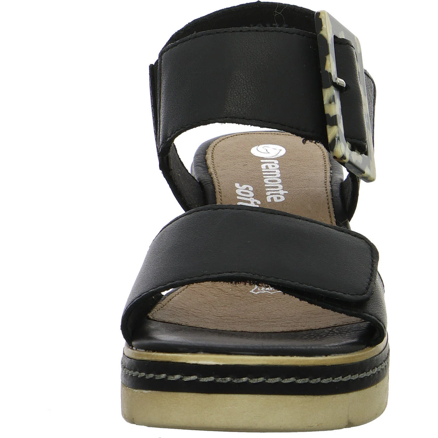 Remonte Damen Sandalen D2L53-00 D2L53 schwarz F 1/2 (normal)