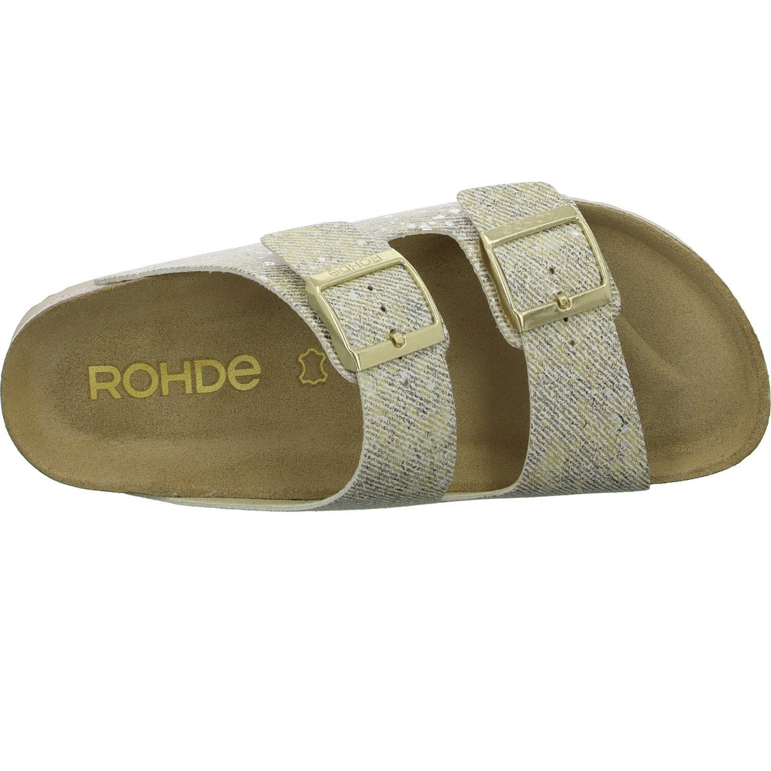 ROHDE Damen Pantoletten 5641/14 Alba natur G (normal)
