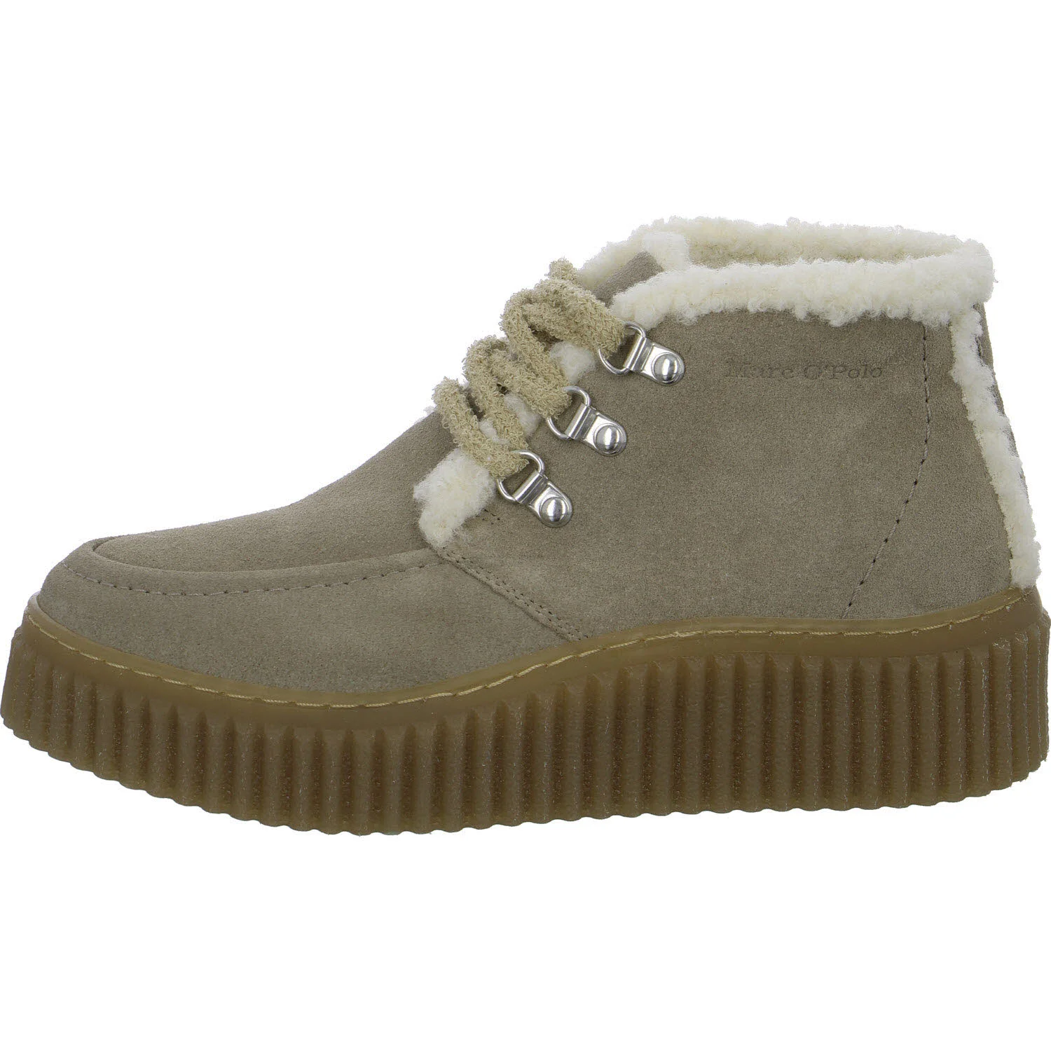 Element 6 von 8 (Bild) – Marc O'Polo Damen Schnürstiefel warm 5000015284 1740 5000015284 earthy taupe normal