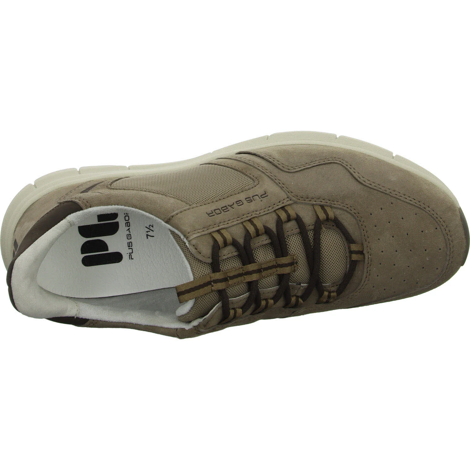 Gabor Herren Slipper 1057.15.01 1057.15 lt.brown/silk/mocca G 1/2 (normal)