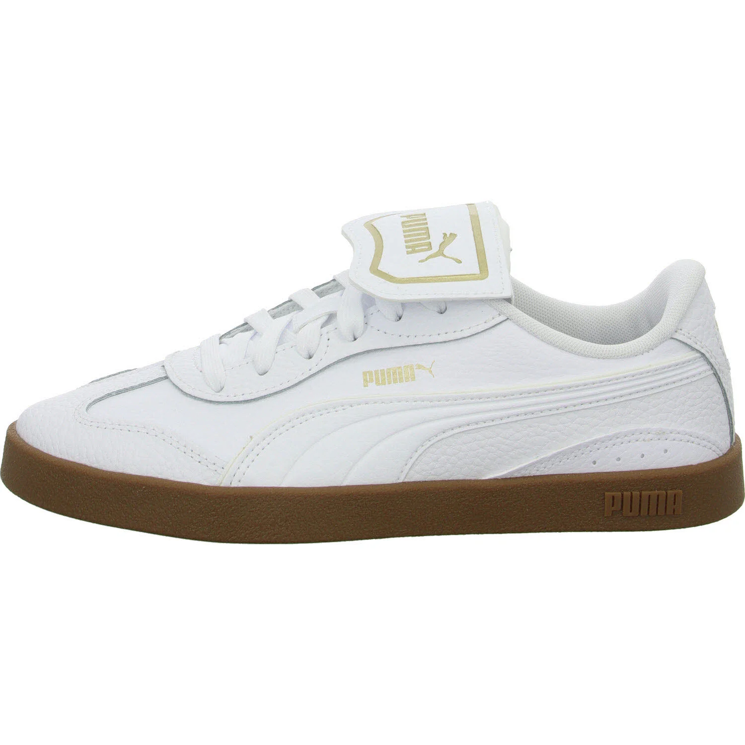 Puma Damen Schnürschuhe 404761/001 PUMA CLUB AZURA L puma white-gold normal
