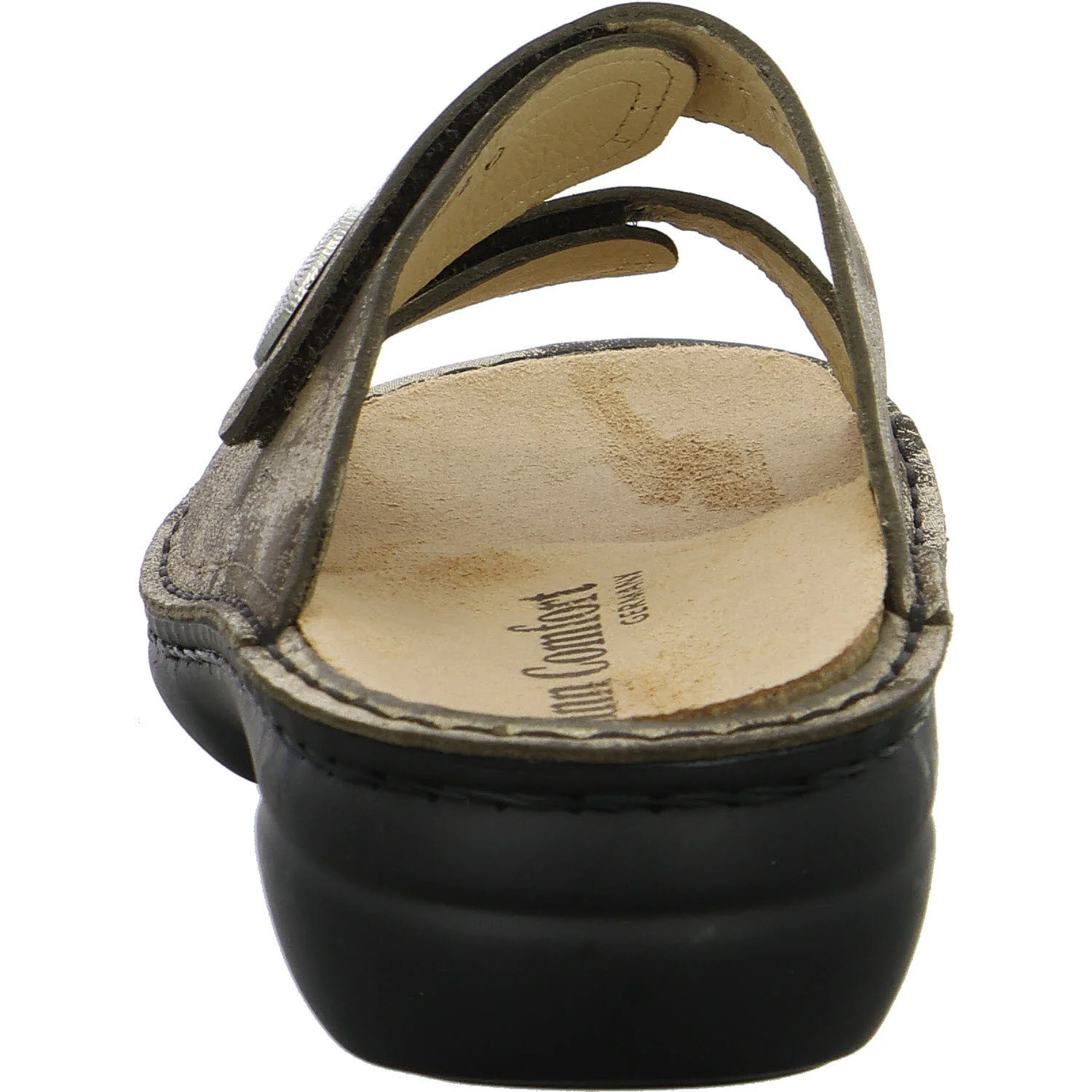 Finn Comfort Damen Pantoletten 02550-371222 Sansibar oro weit