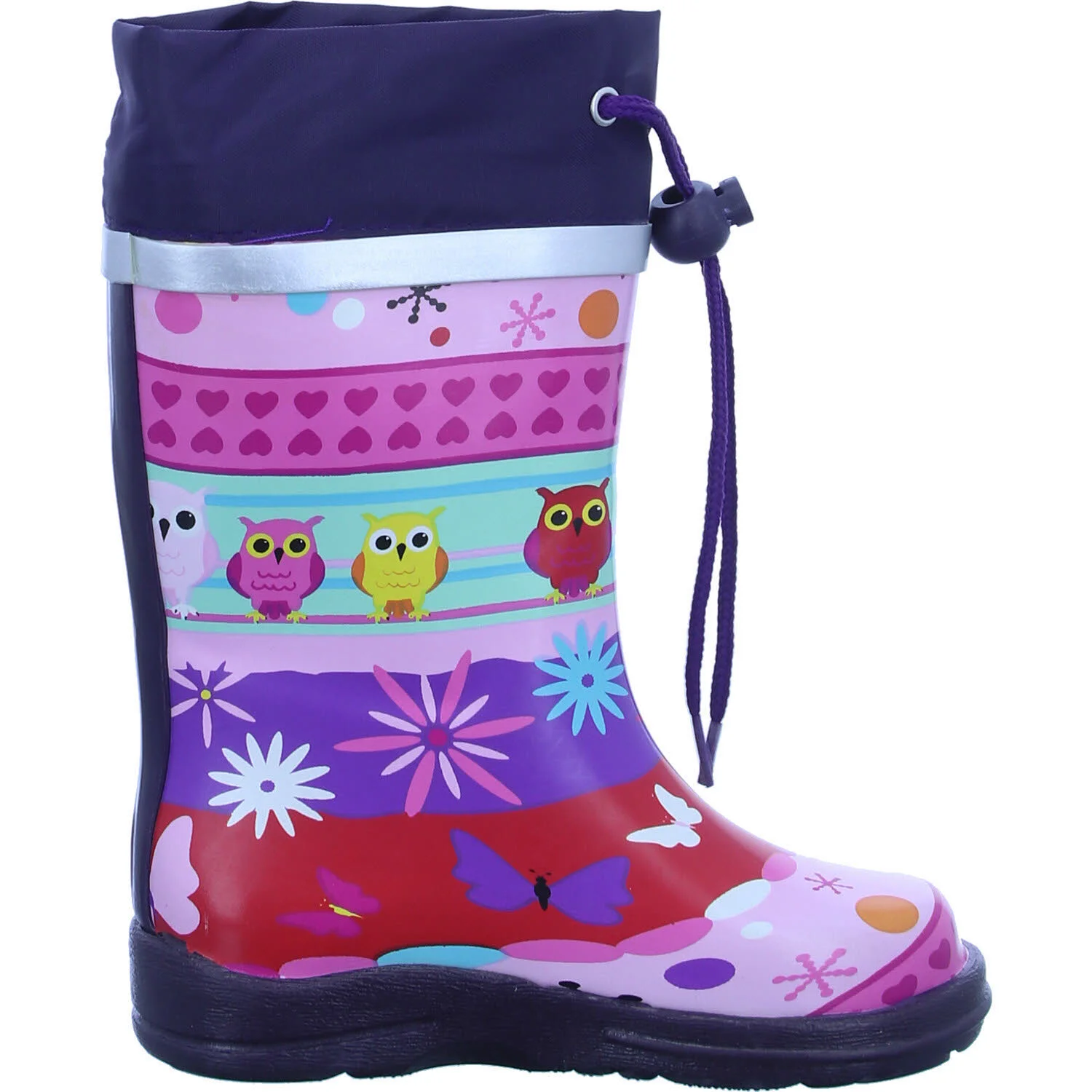 Element 7 von 7 (Bild) – Beck Gummistiefel Kinder 829/50 Eule multicolor normal