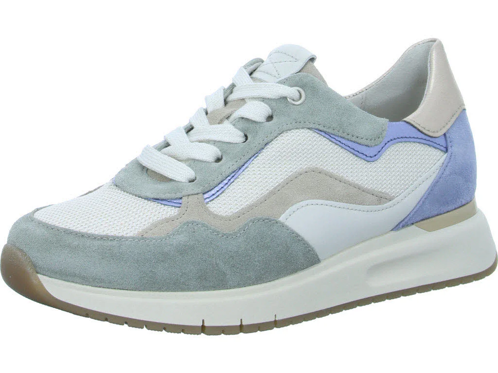 Element 1 von 8 (Bild) – Gabor Damen Schnürschuhe 46.445.64 46.445 panna/pino/azur k. H (weit)