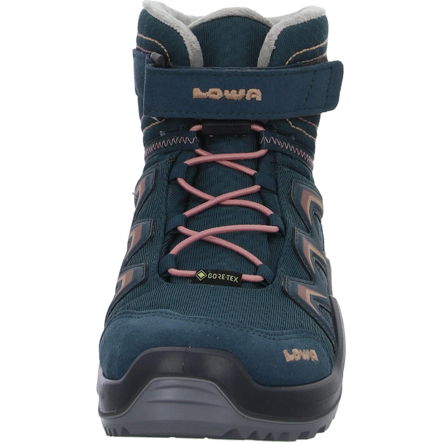 Element 3 von 8 (Bild) – Lowa Kinder Winterstiefel 641781/651781/7413 Maddox warm GTX Mid Jr petrol/rose normal