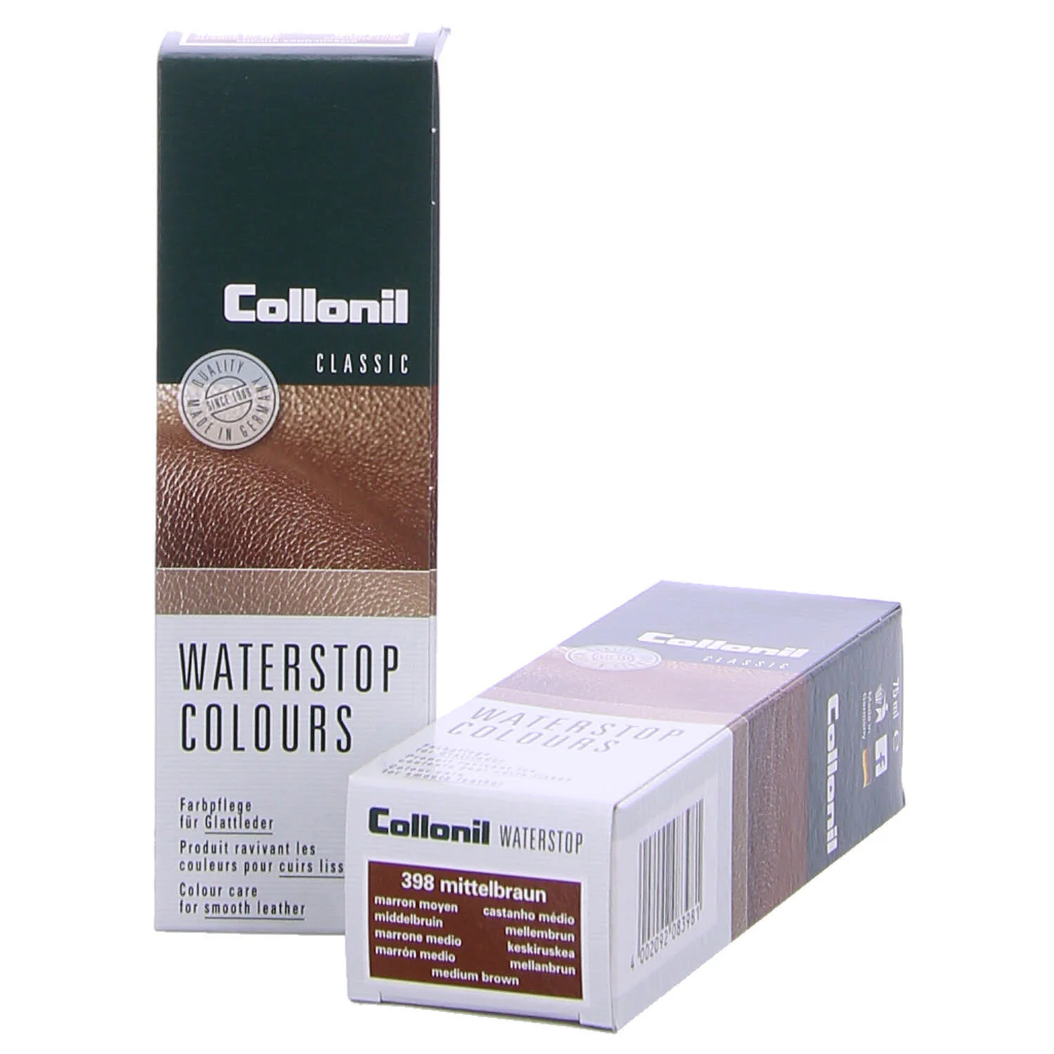 Collonil Creme pflegend 33030001398 Waterstop Colours 75ml 398 mittelbraun