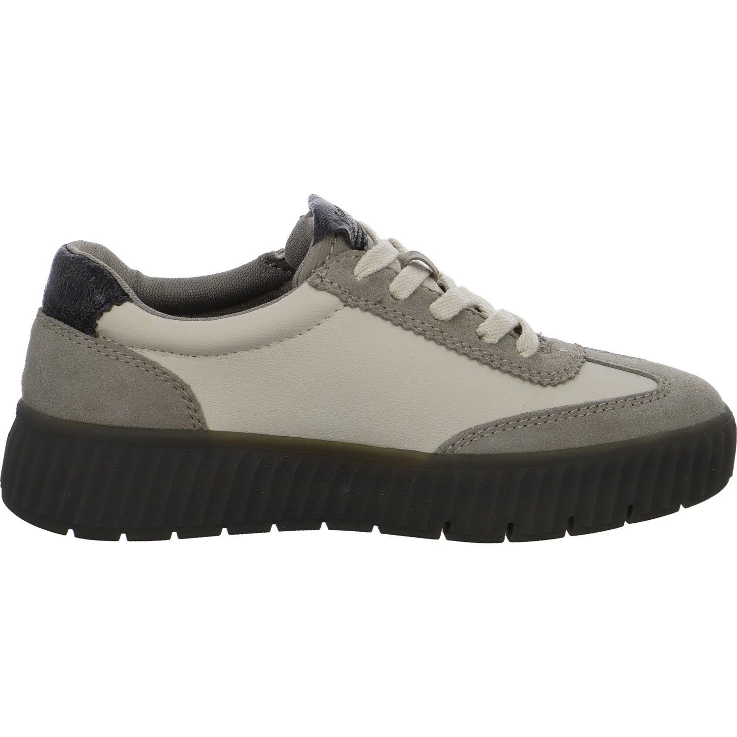Tamaris Comfort Damen Schnürschuhe 8-83729-45-204 8-83729-45 lt grey weit