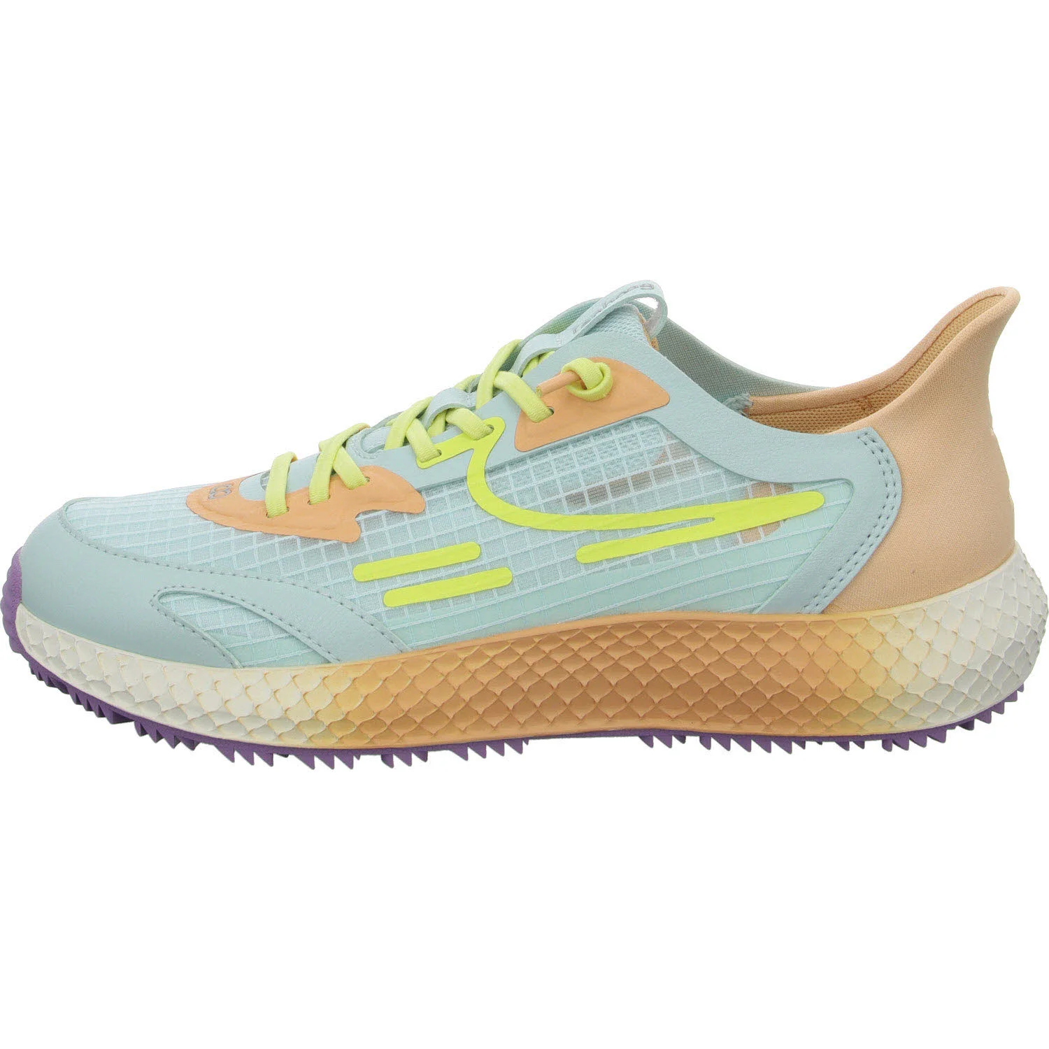 tenhaag Damen Slipper 0025-079 easyhaag sky/peach/butter normal