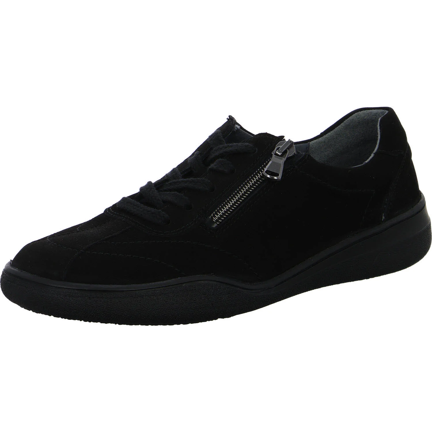 Waldläufer Damen Schnürschuhe 521001-190/001 H-Linea schwarz H (weit)