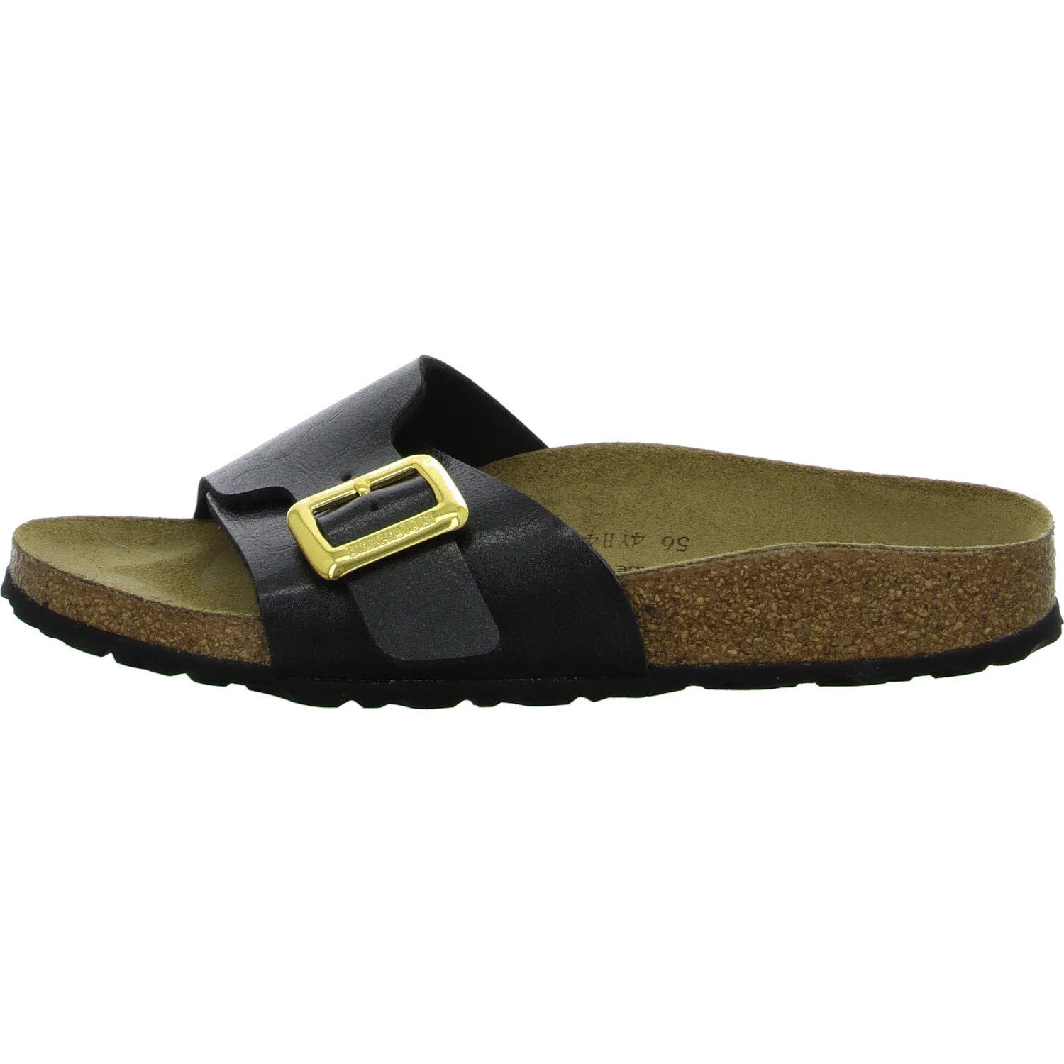 Element 6 von 8 (Bild) – BIRKENSTOCK Pantoletten 1029481 Catalina Cushion Buckle graceful licorice schmal