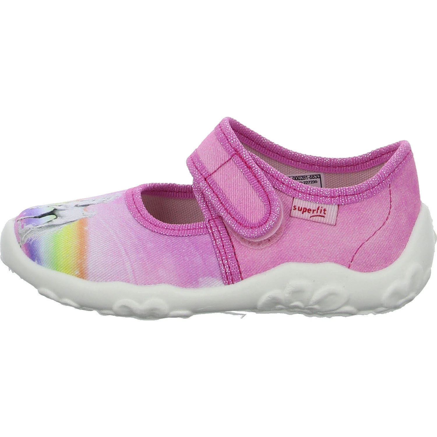 Element 6 von 8 (Bild) – Superfit Kinder Hausschuhe 1-000281-5530 Bonny rosa WMS mittel
