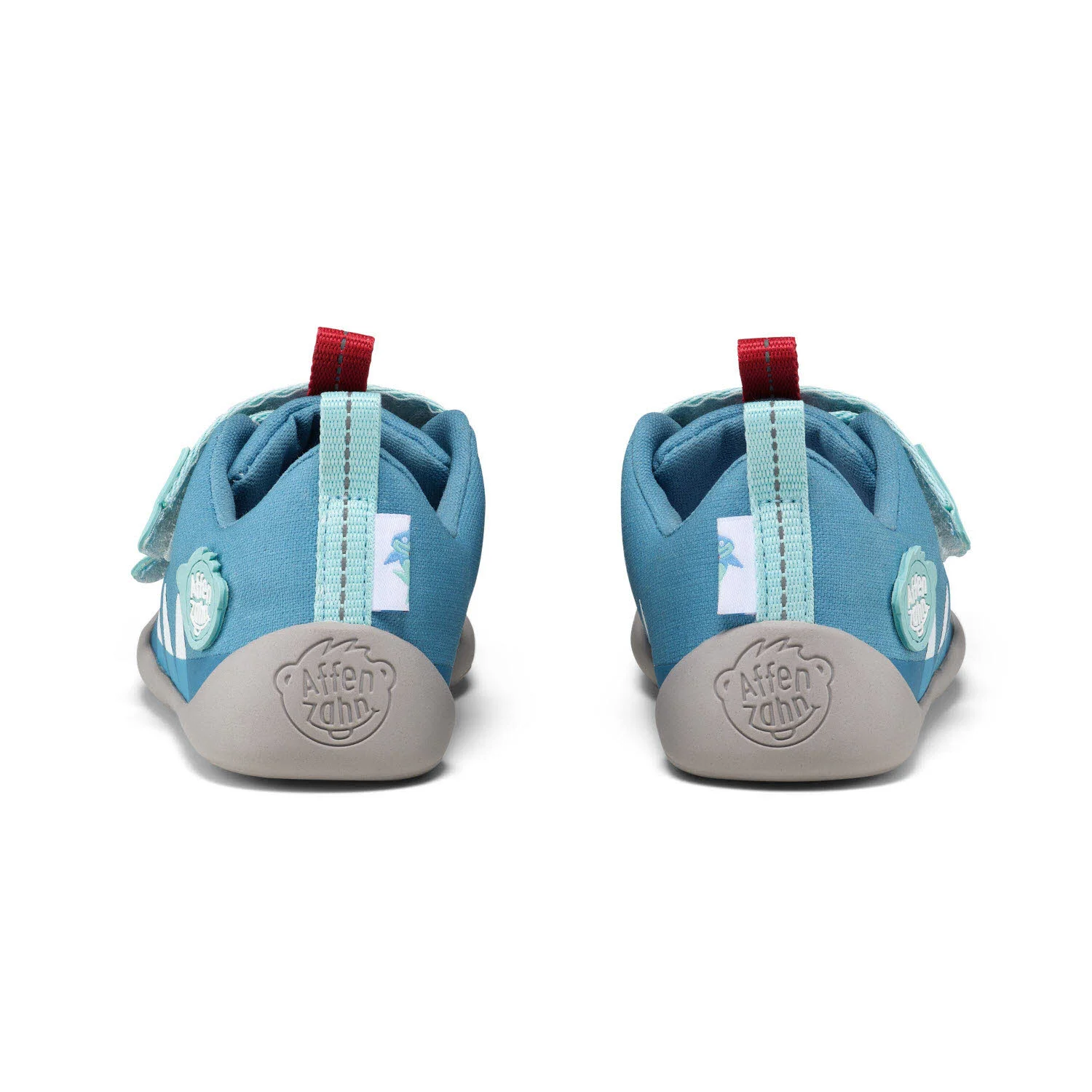 Affenzahn Kinderschuh zum Schlupfen 00391-30211 Lucky Hai blau normal
