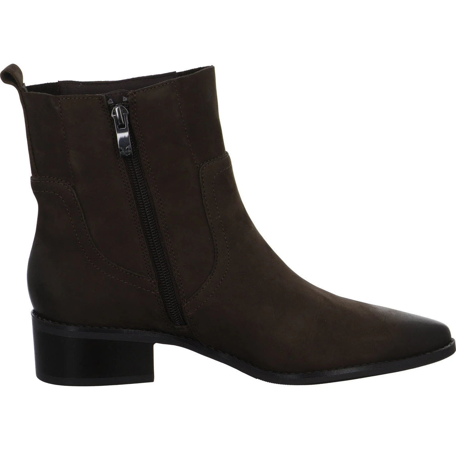 Caprice Damen Stiefeletten 9-25310-47-344 9-25310-47 dk brown nubuc G (normal)