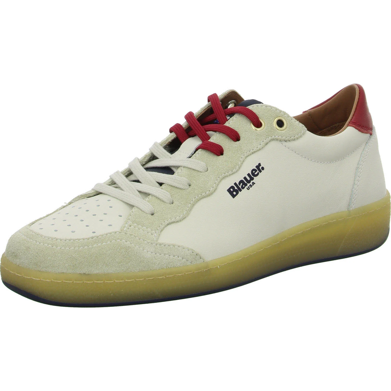Blauer Herren Schnürschuhe S5MURRAY01/VIL MURRAY white/red/navy normal