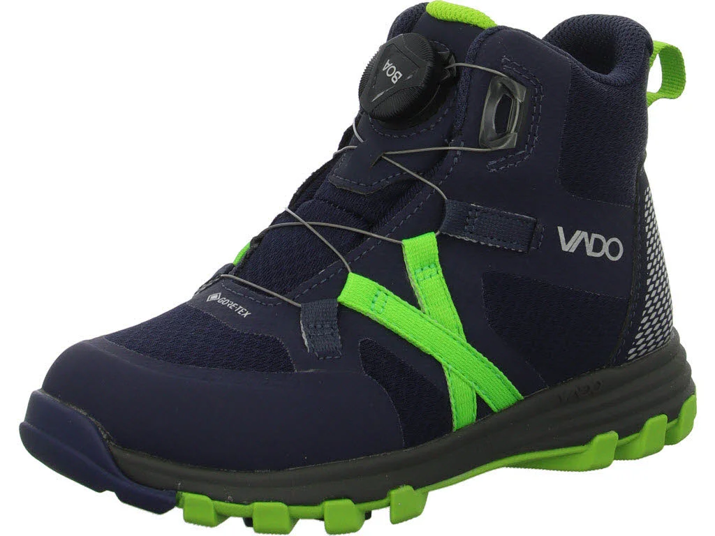 VADO Kinder Winterstiefel 81201-1200/101 HIKER Mid BOA GTX navy normal
