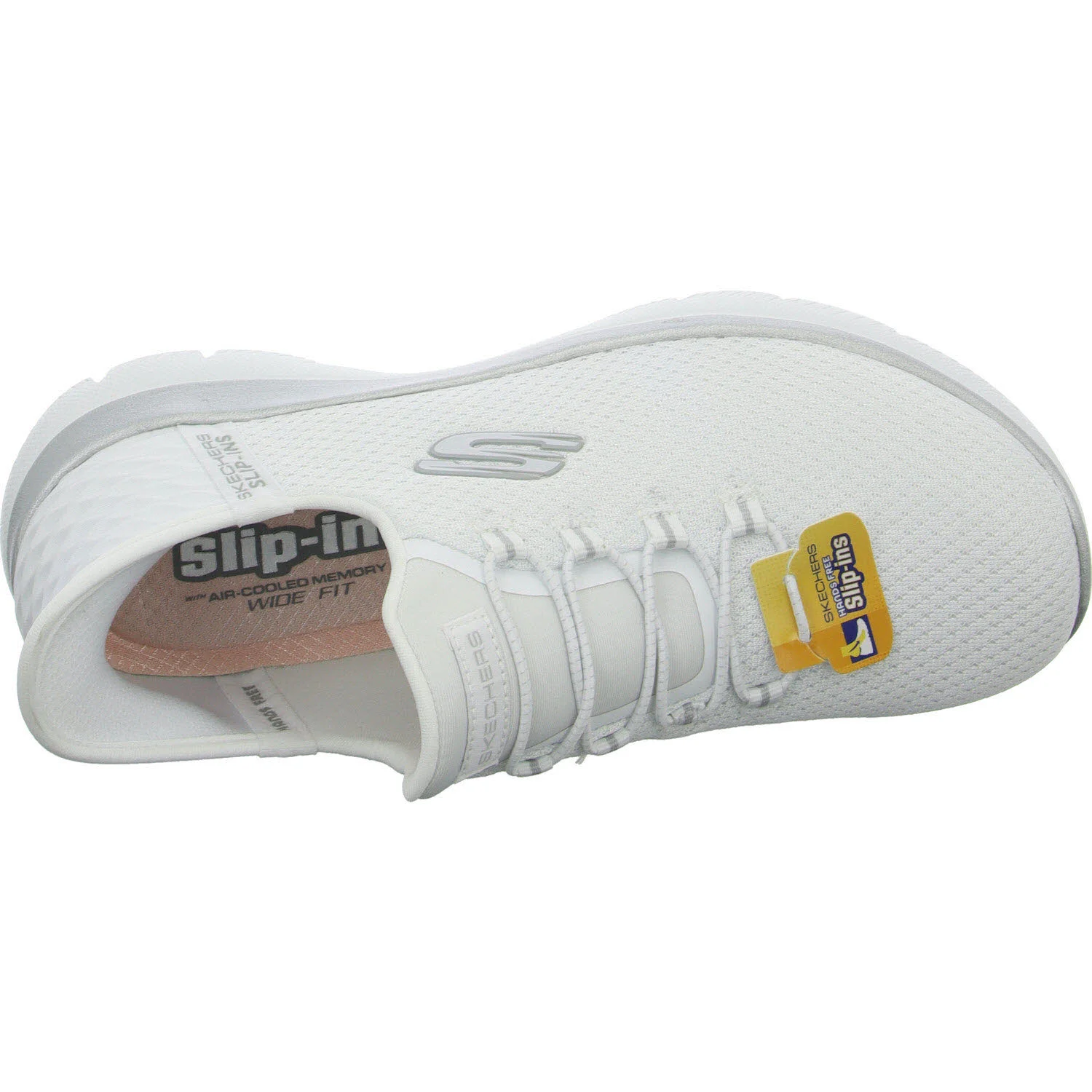 Element 8 von 8 (Bild) – Skechers Damen Slipper 150123W WSL Summits - Diamond Dream white/silver weit