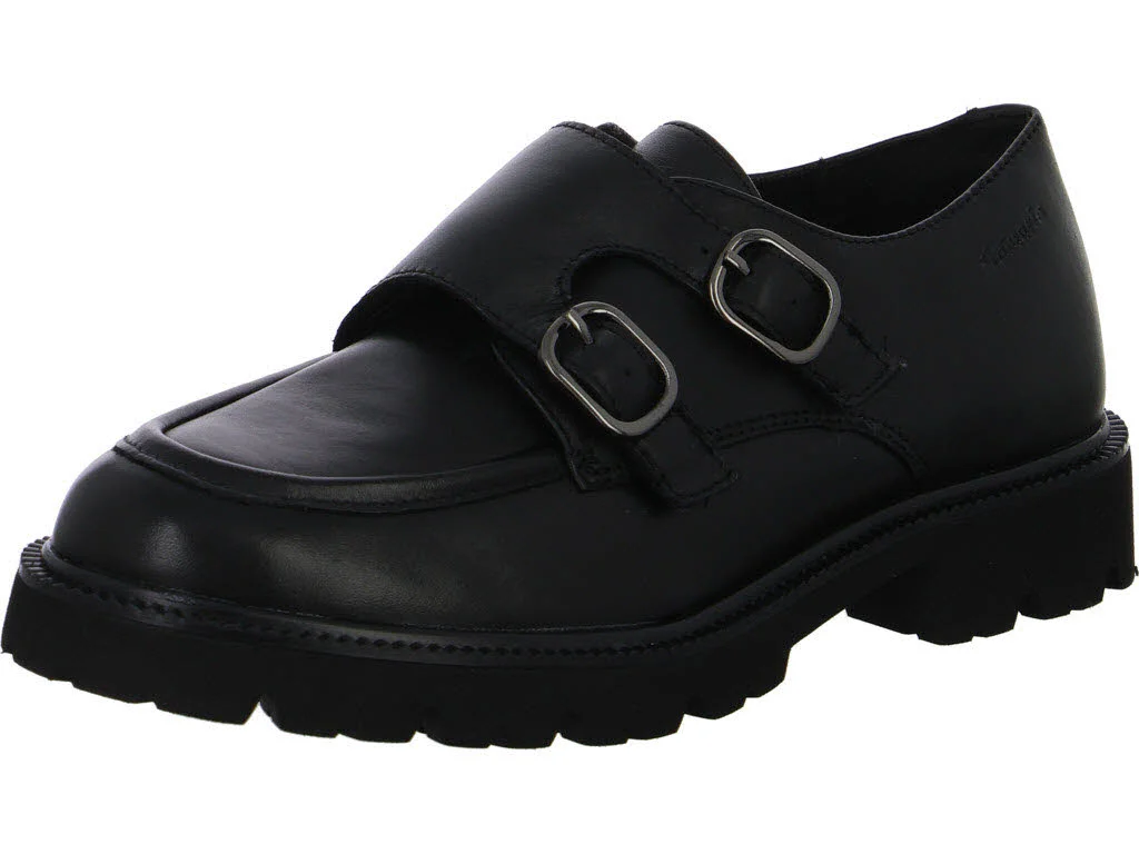 Tamaris Comfort Damen Slipper 8-84704-47/022 8-84704-47 black nappa weit