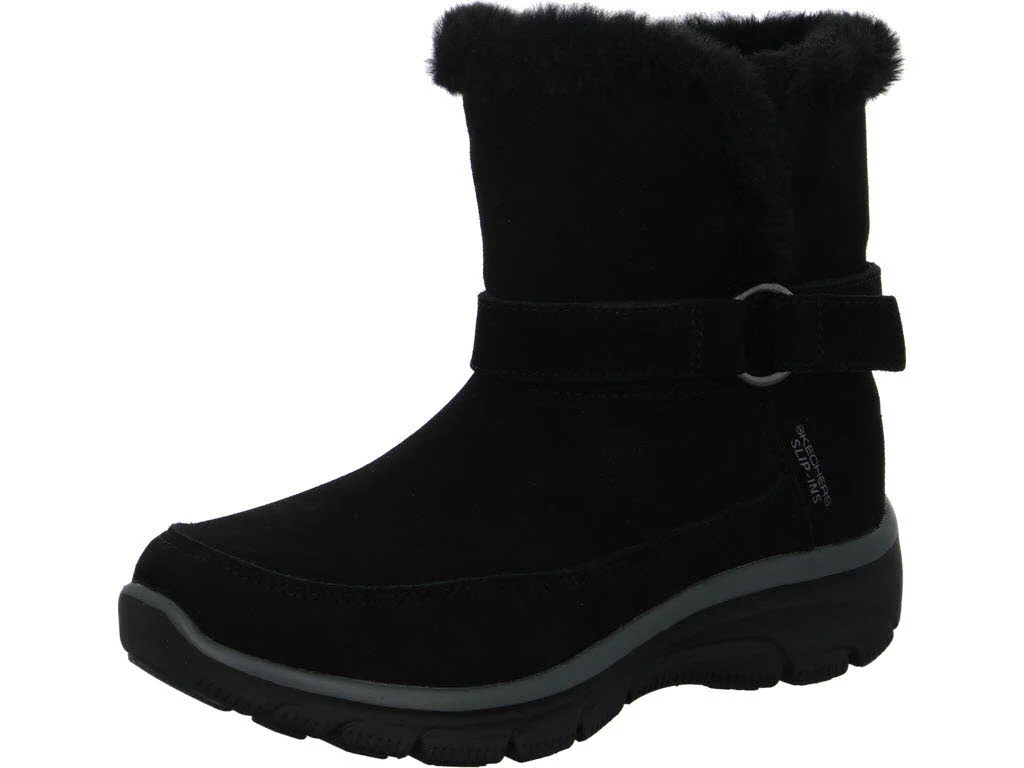 Skechers Damen Stiefelette warm 168051 BLK Easy Going - Dreamers Luxe Vibes black normal