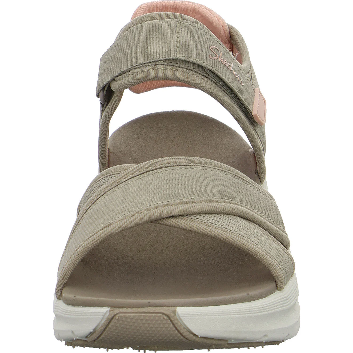 Skechers Damen Sandalen 164078 TPCL Arch Fit 2.0 Sandal - Feelin` Bright taupe/vcoral normal