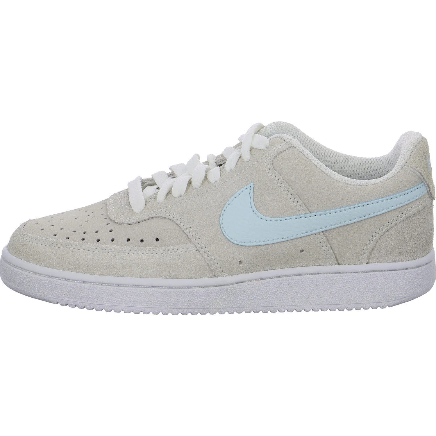 Nike Damen Schnürschuhe IQ9758/100 Court Vision Lo Sd Prm white/ glacier blue normal