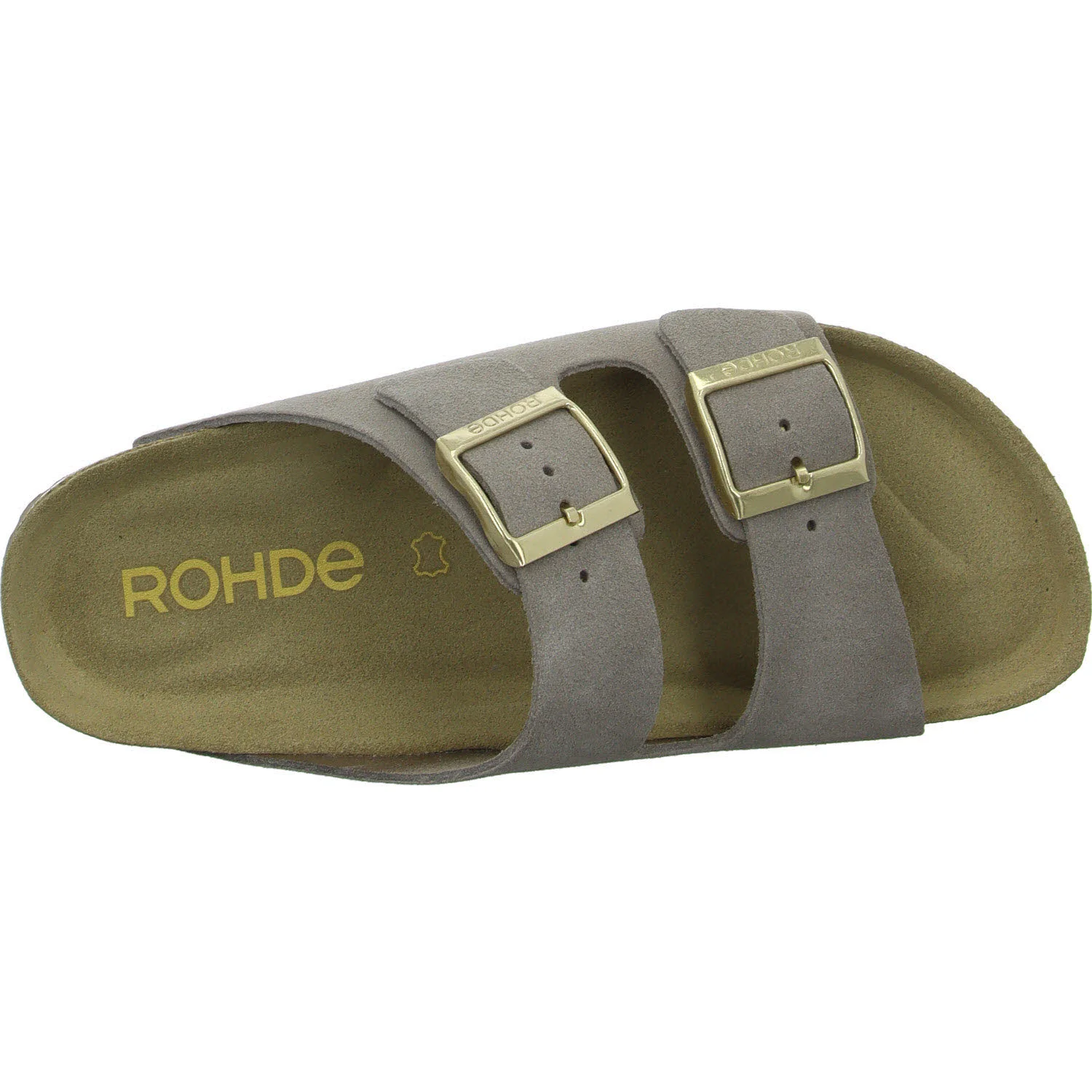 ROHDE Damen Pantoletten 5590/17 Alba leinen G (normal)
