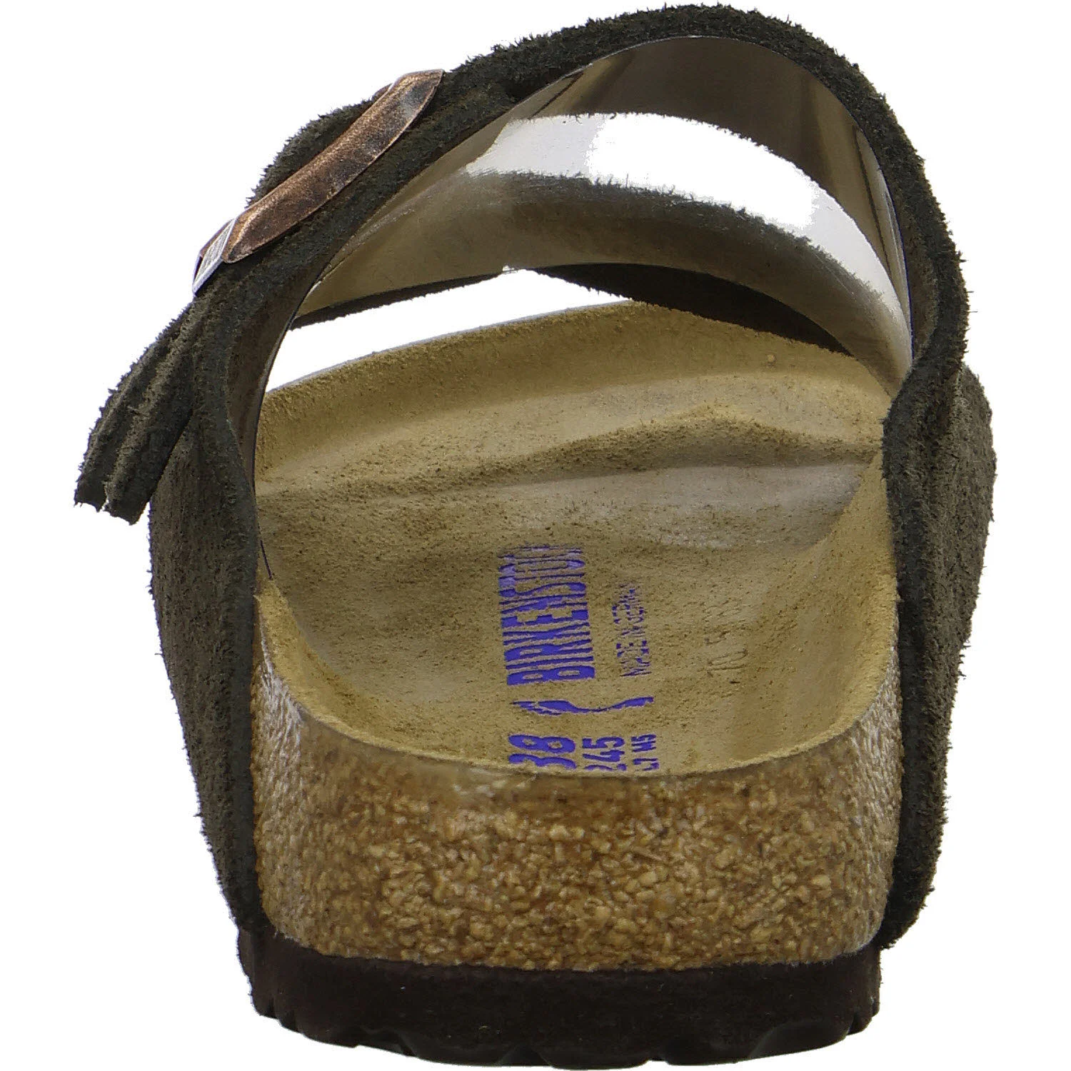 BIRKENSTOCK Pantoletten 951313 Arizona Soft Footbed mocca schmal