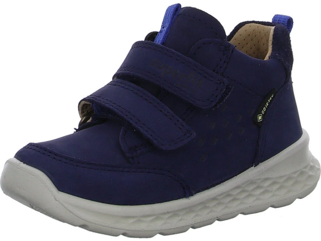 Superfit Kinderschuh zum Schlupfen 1-000369-8000 Breeze blau/hellblau WMS mittel