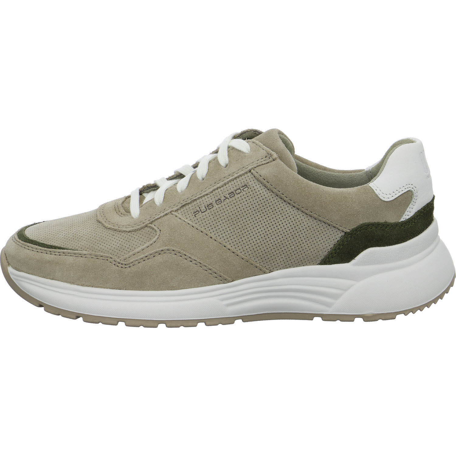 PIUS Gabor Herren Schnürschuhe 1079.10.03 1079.10 beige/fern/white G 1/2 (normal)