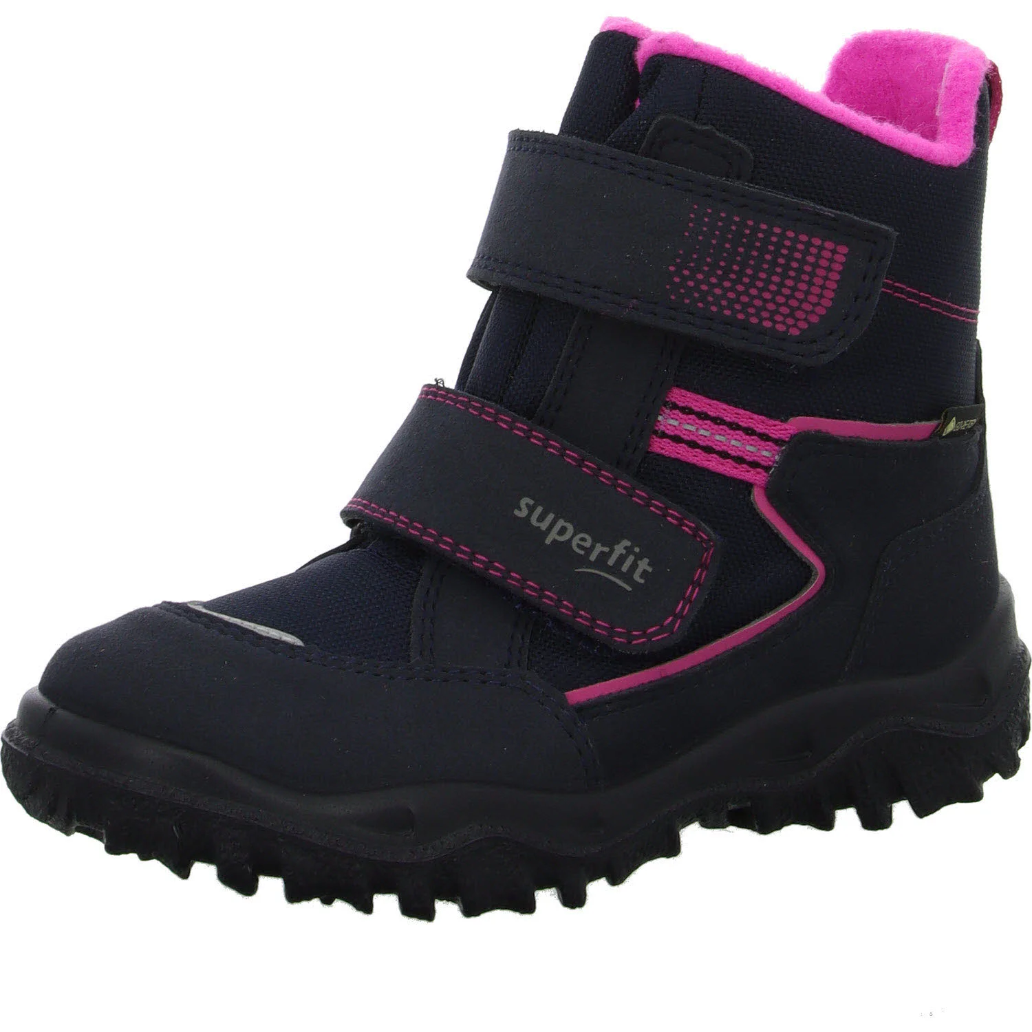 Element 2 von 8 (Bild) – Superfit Kinder Winterstiefel 1-006082-8020 Husky blau/pink WMS mittel