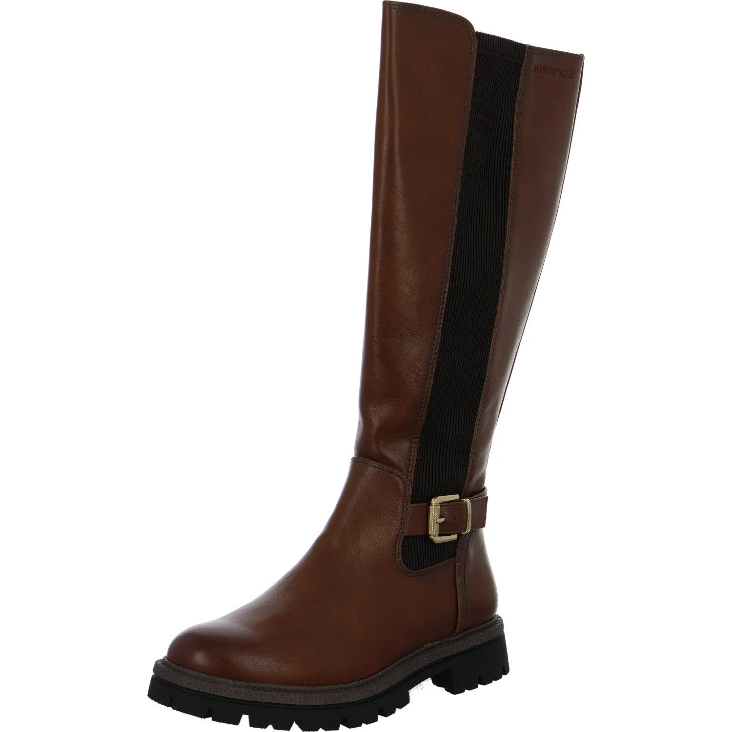 Marco Tozzi Damen Langschaftstiefel 2-25610-47-392 2-25610-47 cognac comb normal