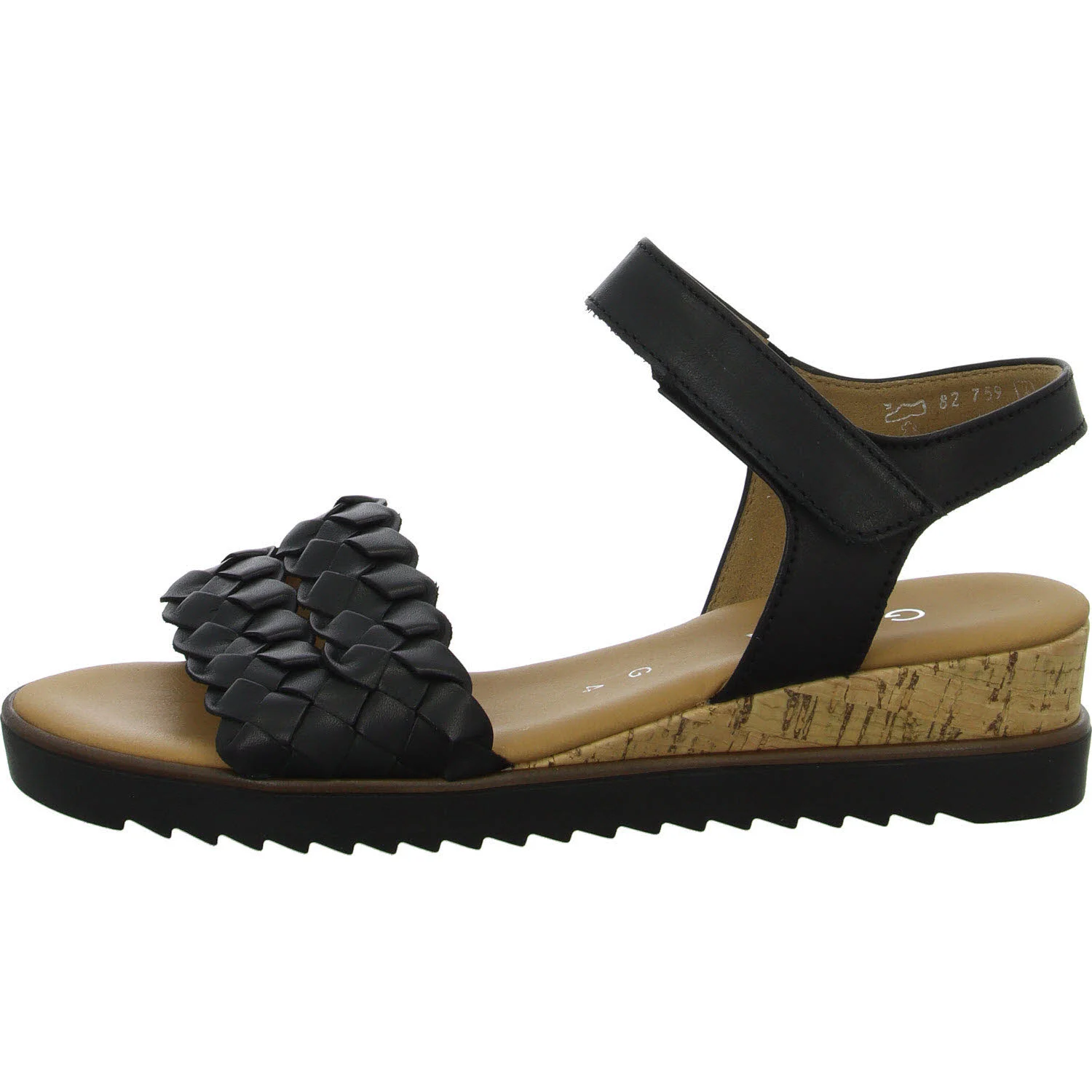 Element 6 von 8 (Bild) – Gabor Damen Sandalen 82.759.27 82.759 schwarz (Kork) G (normal)