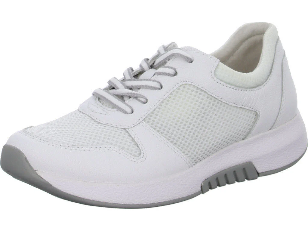 Gabor Rollingsoft Damen Schnürschuhe 86.946.50 86.946 weiss(Se.weis/grey) G (normal)