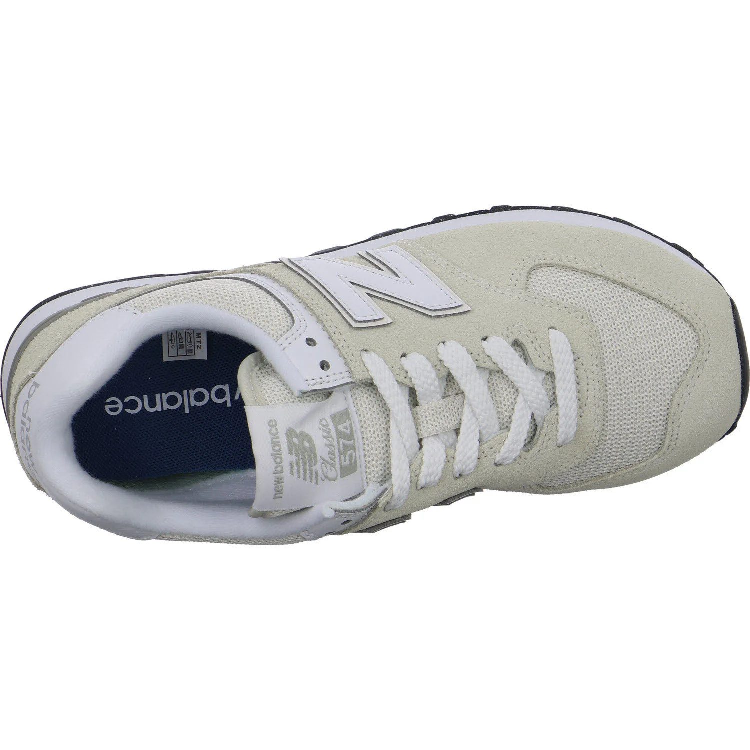 Element 8 von 8 (Bild) – New Balance Herren Schnürschuhe ML574EVW ML574V3 nimbus cloud/NB white weit