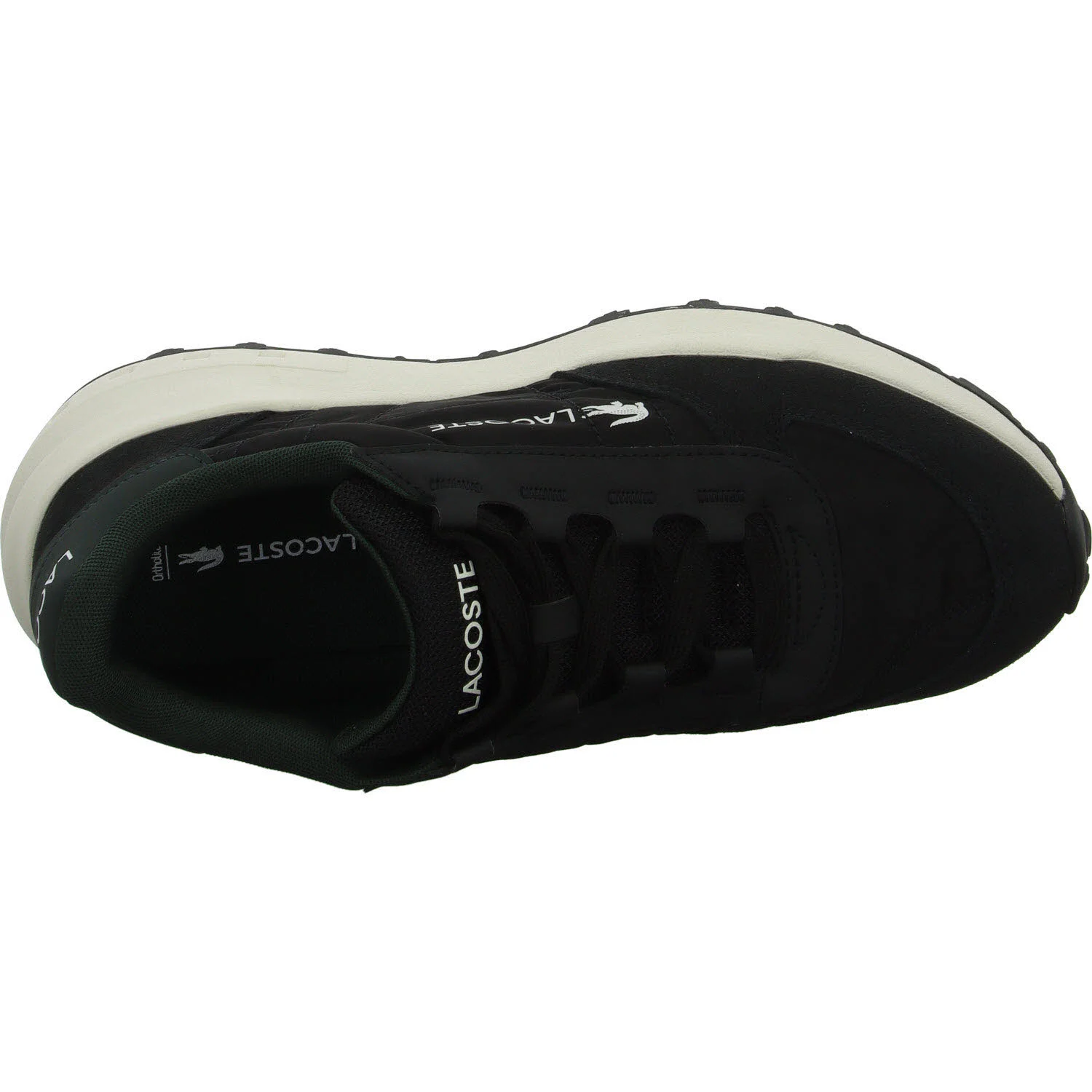 Lacoste Herren Schnürschuhe 50SMA0084_1R6 Men's Elite Active Evo Sneakers black normal