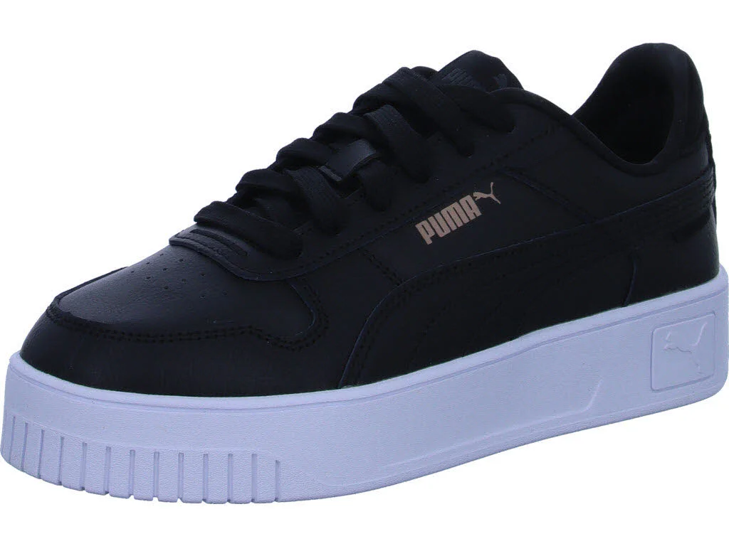 Puma Damen Schnürschuhe 389390 02 CARINA STREET PUMA BLACK-PUMA BLACK-ROSE GOL normal