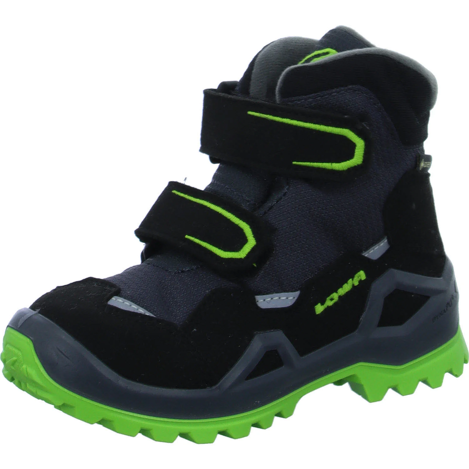 Element 2 von 8 (Bild) – Lowa Kinder Winterstiefel 641542/7230 Milo Evo GTX Mid Jr limone/grau normal
