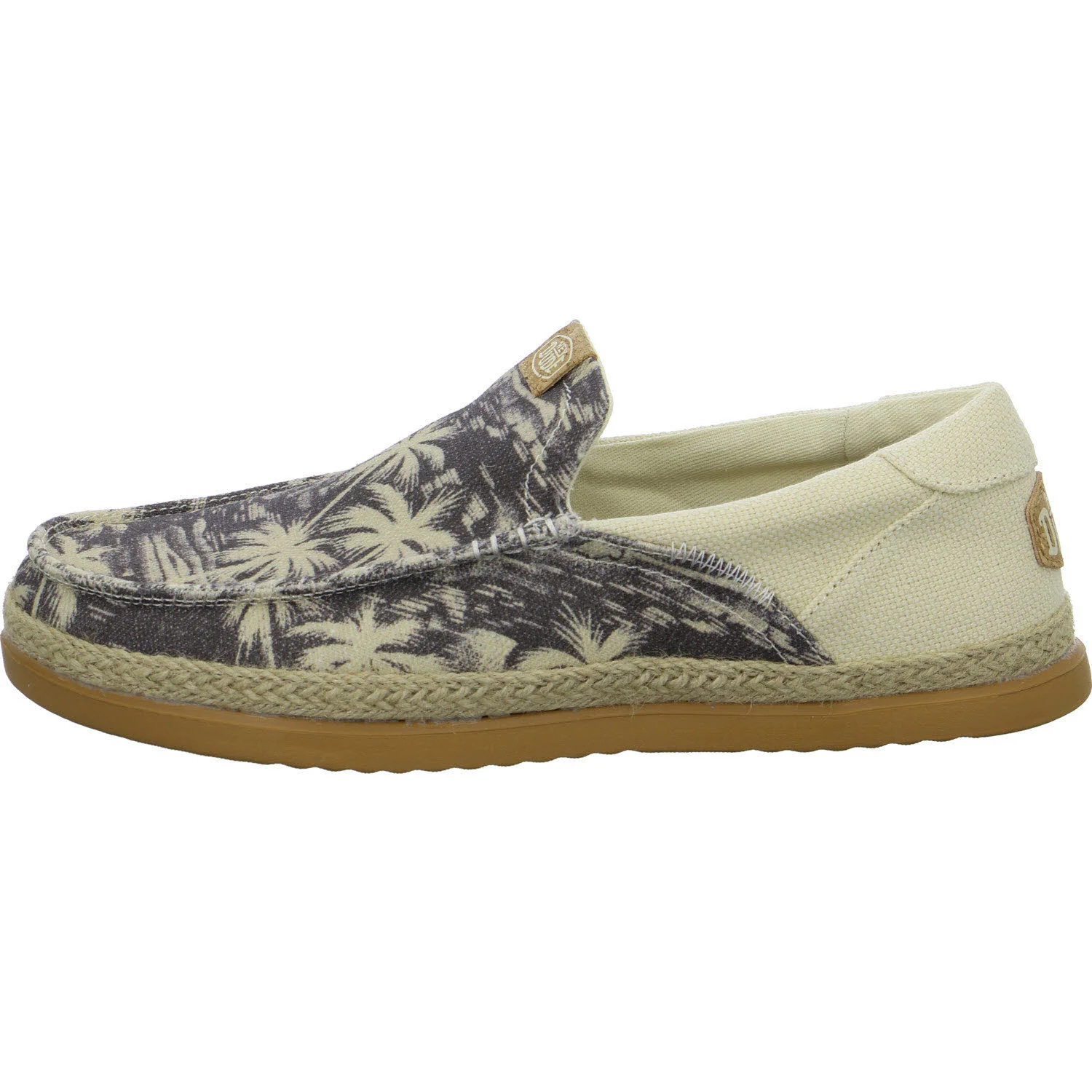 heydude Herren Slipper HD45174-1XM Harbor Lo Loafer Espadrille bone white/multi weit