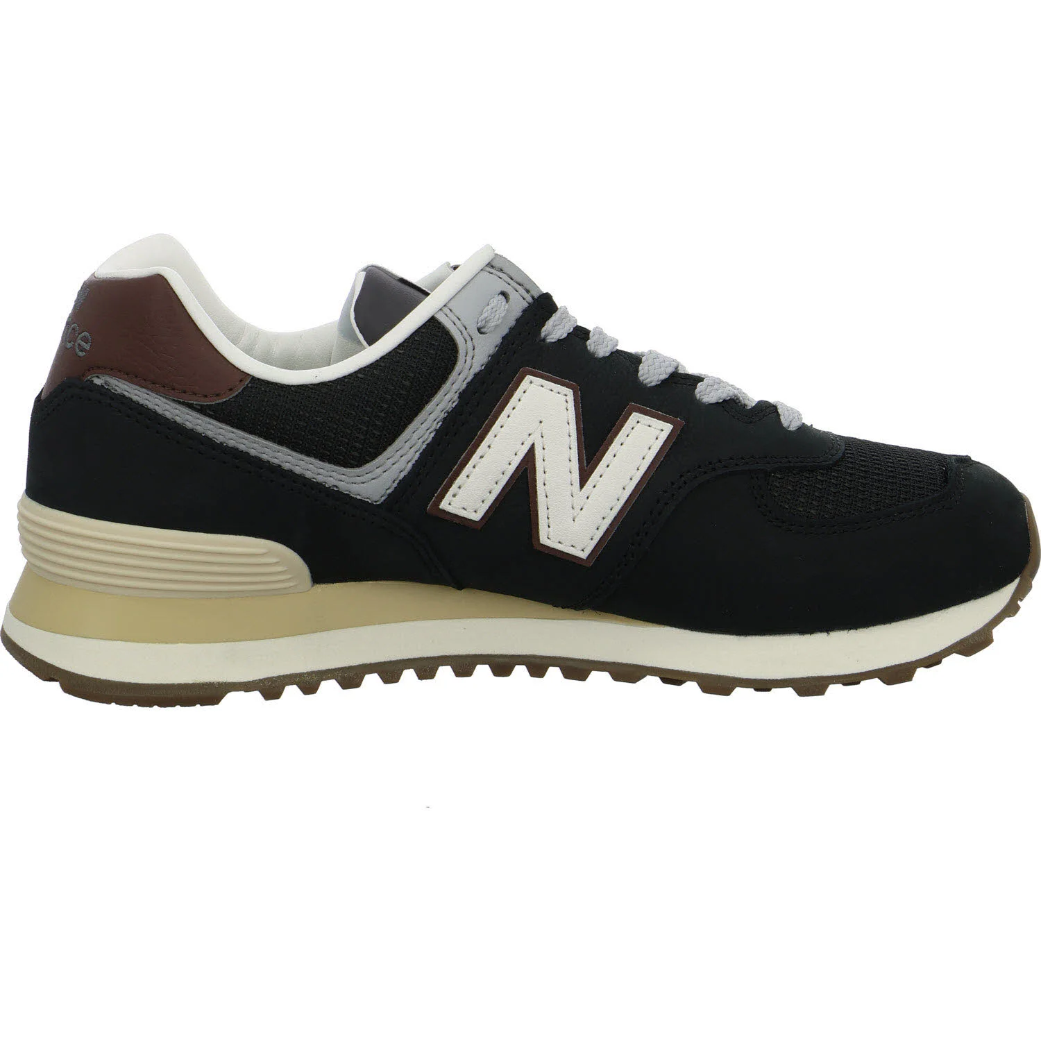 New Balance Herren Schnürschuhe U5748SB 574 brown/dark silver metallic normal