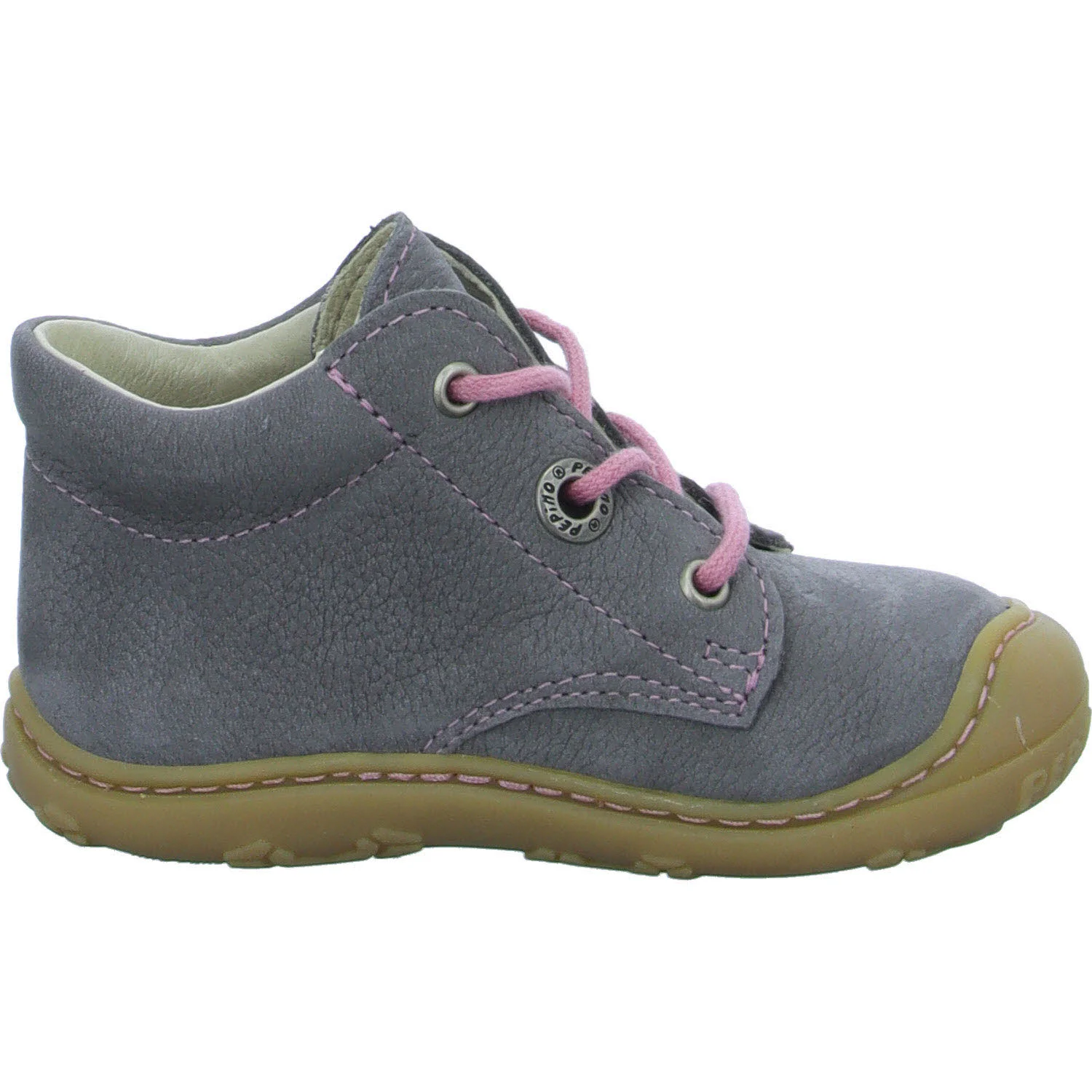 Element 7 von 8 (Bild) – Ricosta Kinder Halbschuhe zum Schnüren 50 1200102/460 Cory graphit/rosa WMS mittel